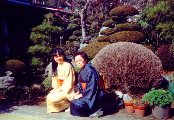 在日本学花道
