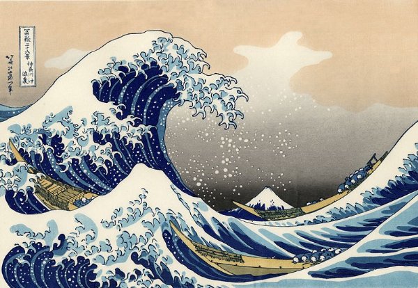 令人震撼的一幅日本“浮世绘”名画