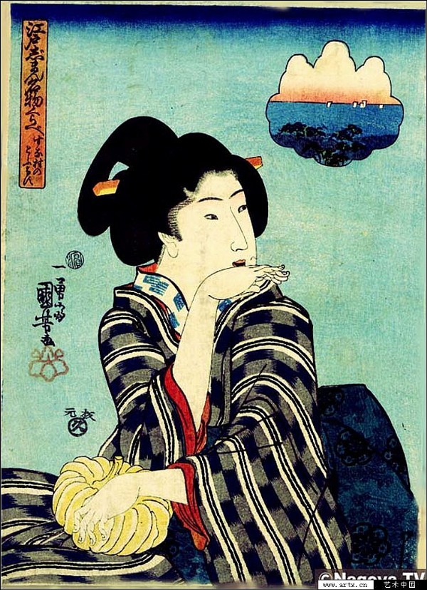 日本浮世绘作品欣赏