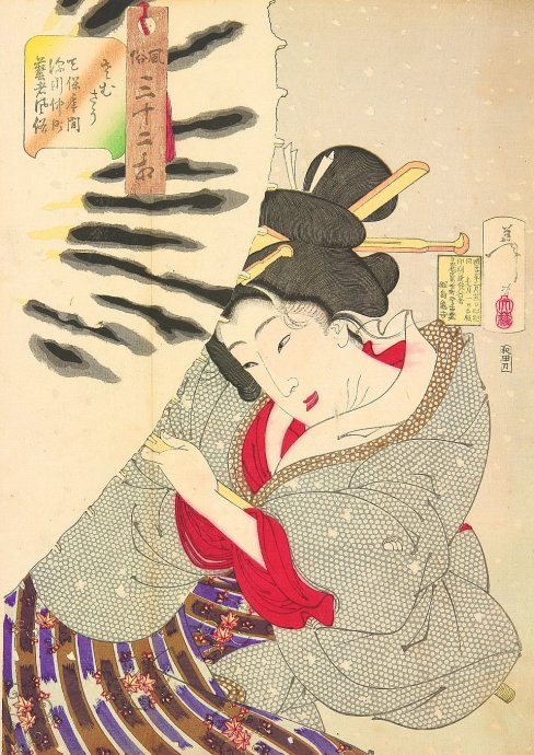 绘画欣赏----日本浮世绘版画（1）