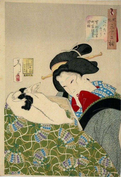 绘画欣赏----日本浮世绘版画（1）